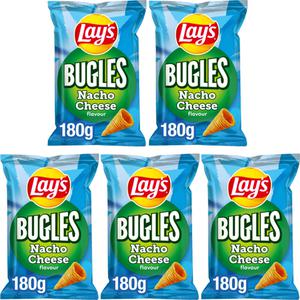 Lay's Bugles nacho cheese chips box 5x