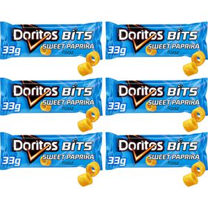 Doritos Bits paprika tortilla chips 6x