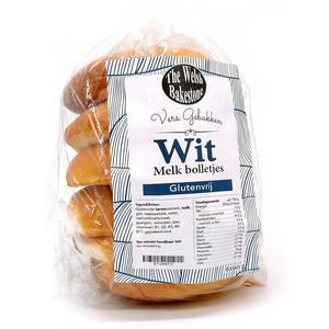 The Welsh Bakestone Melk Bolletjes Wit 6 stuks