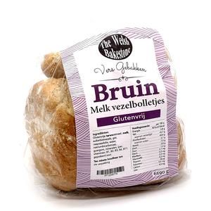 The Welsh Bakestone Bruin Melk Vezelbolletjes 6 stuks