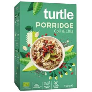 Turtle Havermoutpap met Goji & Chia Biologisch 400 gram