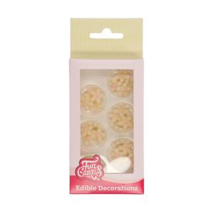 FunCakes Marsepein Decoratie Chrysanten 30 stuks