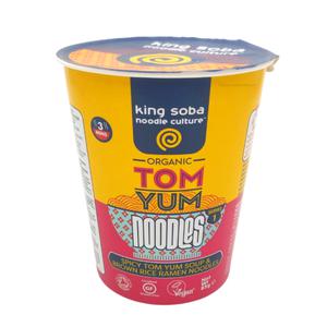 King Soba Tom Yum Instant Noodles Biologisch