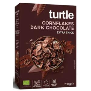 Turtle Cornflakes met Pure Chocolade Biologisch 250 gram