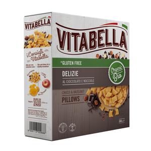 Vitabella Chocolade Hazelnoot Kussentjes Biologisch