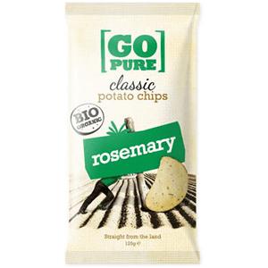 GoPure Classic Potato Chips Rosemary Biologisch