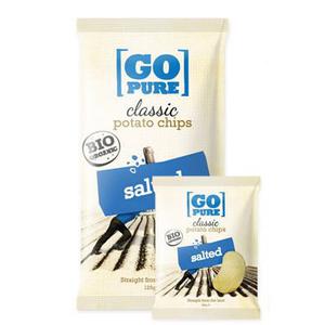 GoPure Classic Potato Chips Salted Biologisch