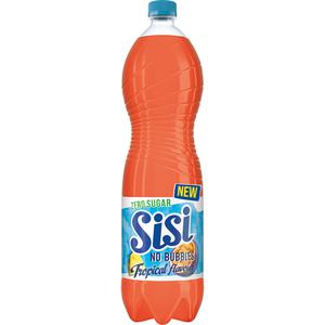 Sisi Tropical flavour no bubbles zero sugar