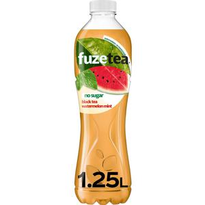 Fuze Tea Black ice tea watermelon mint no sugar