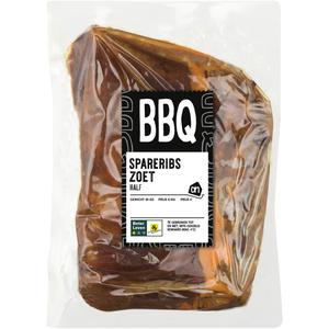 AH BBQ sparerib zoet half