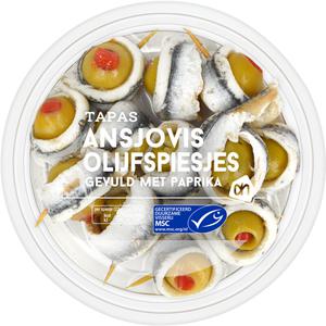 AH Tapas ansjovis olijfspiesjes