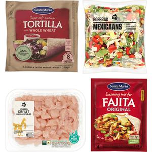 Santa Maria Fajita pakket met kip 4 personen