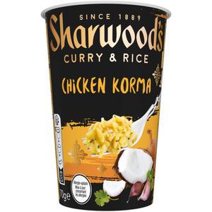 Sharwoods Curry & rice chicken korma