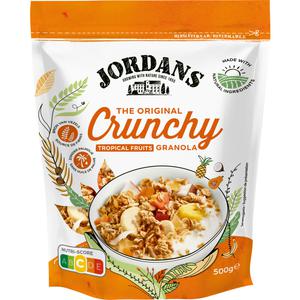 Jordans Crunchy tropical fruits granola