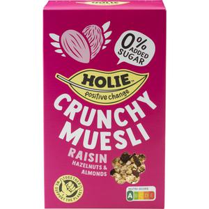 Holie Crunchy muesli raisin