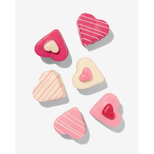 Hema petit fours harten - 6 stuks