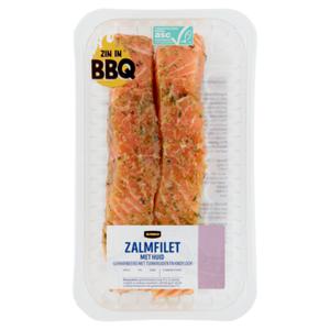 Jumbo Zalmfilet met Huid Tuinkruiden & Knoflook ca. 260g