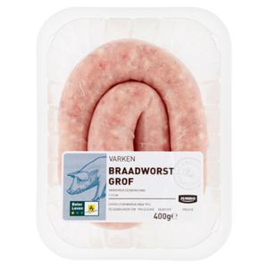 Jumbo Varkens Braadworst 400g