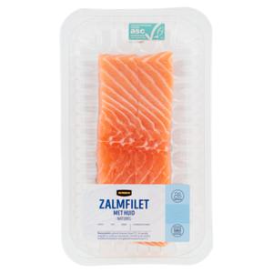 Jumbo Zalmfilet met Huid Naturel 2 Stuks