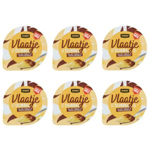 Jumbo Vlaatje met Vanille- & Chocoladesmaak 6 x 200g