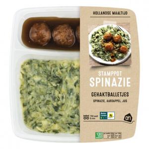 AH Hollandse stamppot spinazie