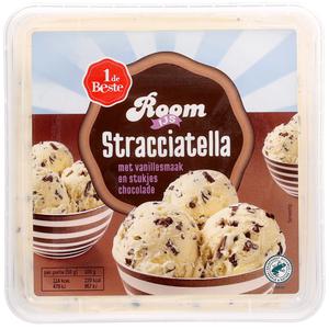 1 de Beste Roomijs stracciatella None