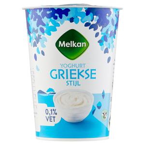 Melkan Yoghurt griekse stijl 0,1% vet None