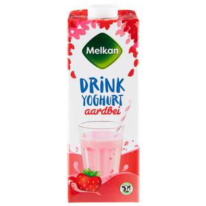 Melkan Drinkyoghurt aardbei None