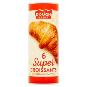 The Dough Factory Super croissants 6 stuks None