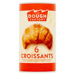 The Dough Factory Croissants 6 stuks None