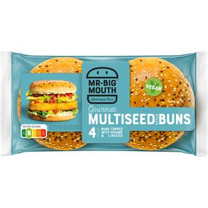 Mr Big Mouth Hamburger bun multiseeds None