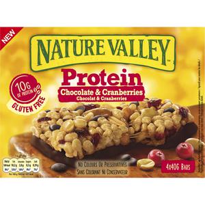 Nature Valley Protein chocolate & cranberries