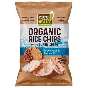 Rice Up! Rijstchips Boekweit & Amaranth Biologisch 25 gram