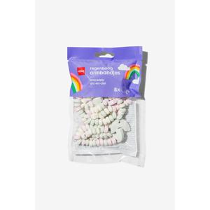 Hema regenboog snoep armbanden - 8 stuks