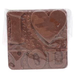 Magic Chocolate Chocoladereep 'I Love You' Salted Caramel 42% Biologisch