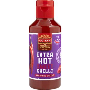 Go-Tan Chillisaus extra hot sweet chilli