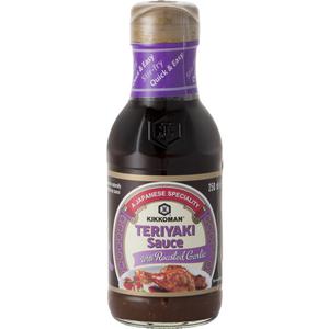 Kikkoman Teriyaki sauce roasted garlic