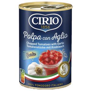 Cirio Tomatenblokjes knoflook None