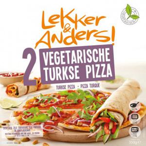 Lekker & Anders Turkse pizza vega