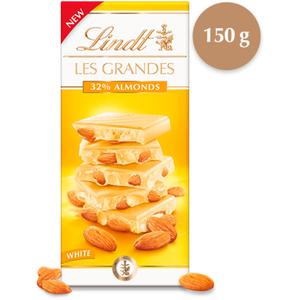 Lindt Les grandes witte chocolade amandelen