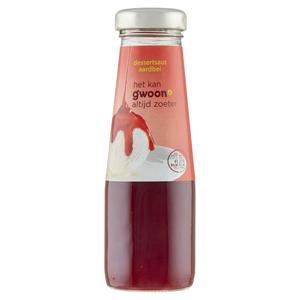 g'woon dessertsaus aardbei