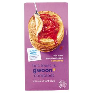 g'woon mix voor pannenkoeken compleet