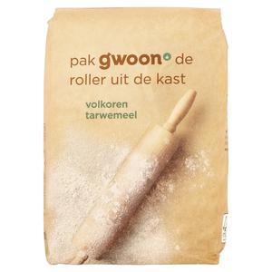 g'woon volkoren tarwemeel