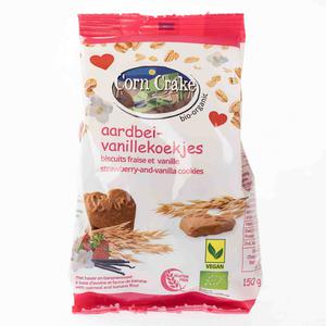 Corn Crake Aardbei vanillekoekjes