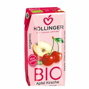 Hollinger Appel-kersensap 3x200ml