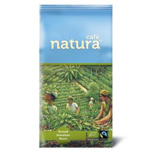 Koffie cafe natura gemalen