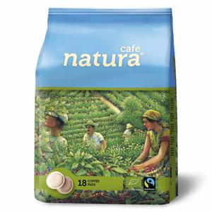 Koffie cafe natura pads