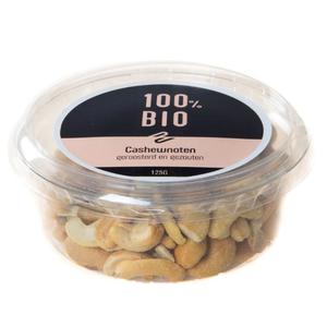 100% Bio Cashewnoten gezouten