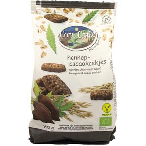 Corn Crake Hennep cacaokoekjes glutenvrij