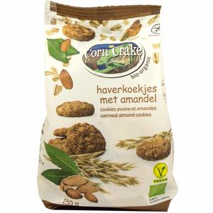 Corn Crake Haverkoekjes amandel glutenvrij